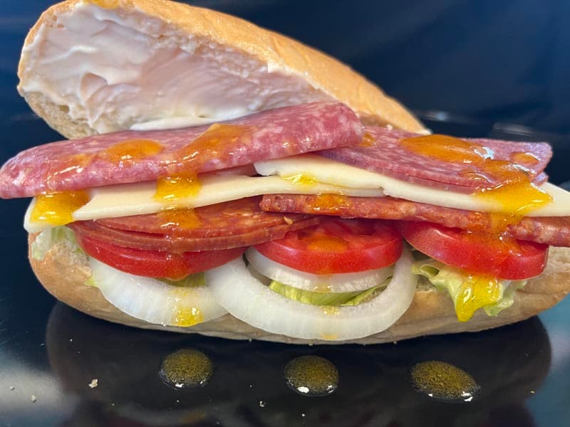 Panoramic course views from the clubhouse deck